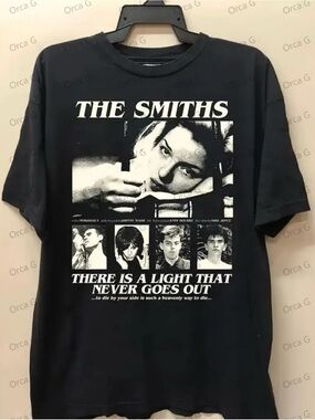The Smiths Black Graphic Band T-Shirt